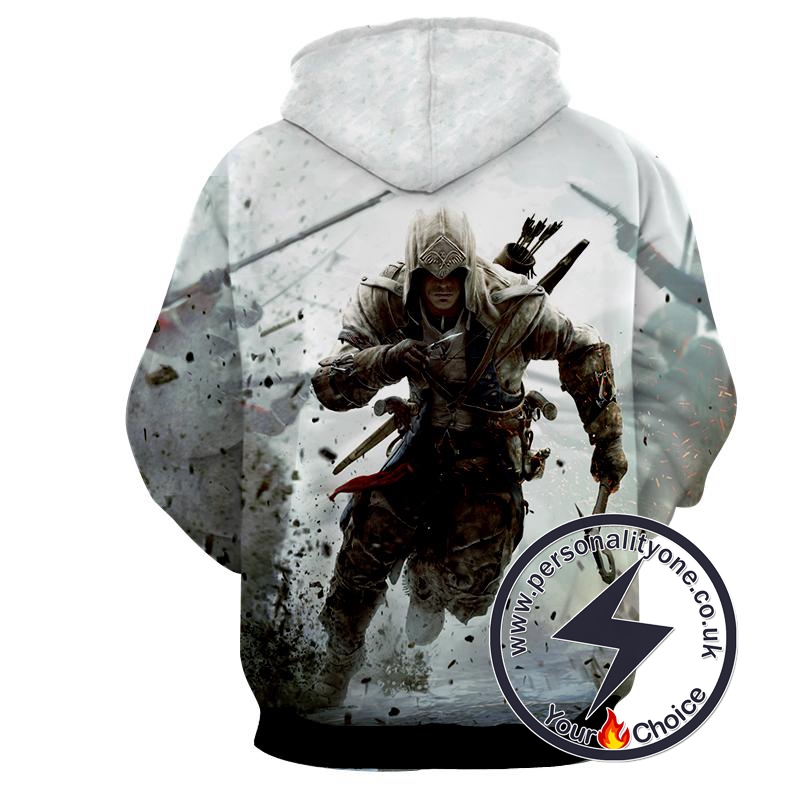 Assassin's Creed 3D - Connor - Assassin's Creed Hoodies